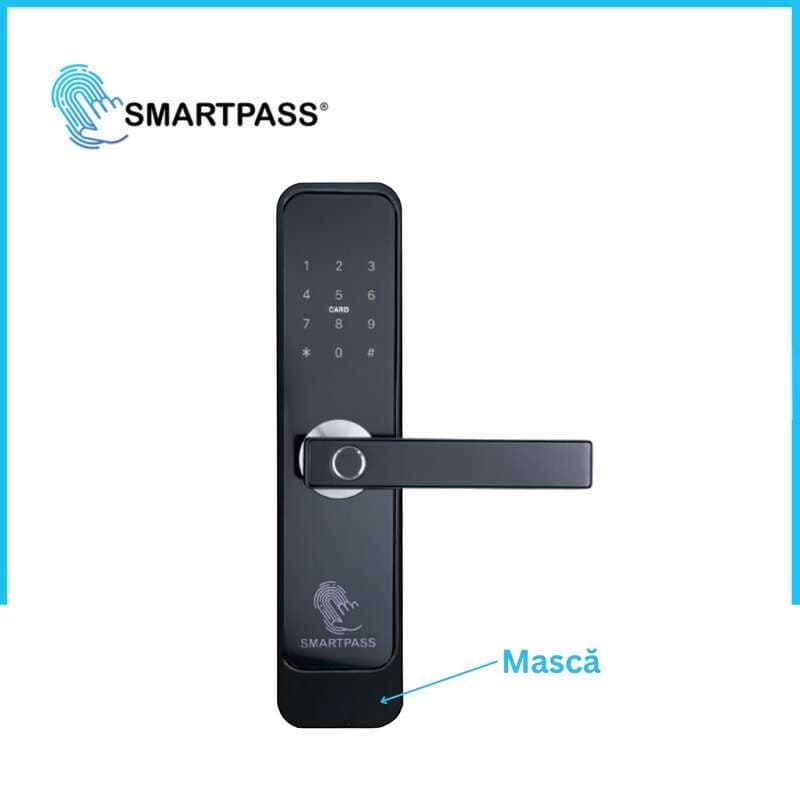 Masca metal ROMA Black 3