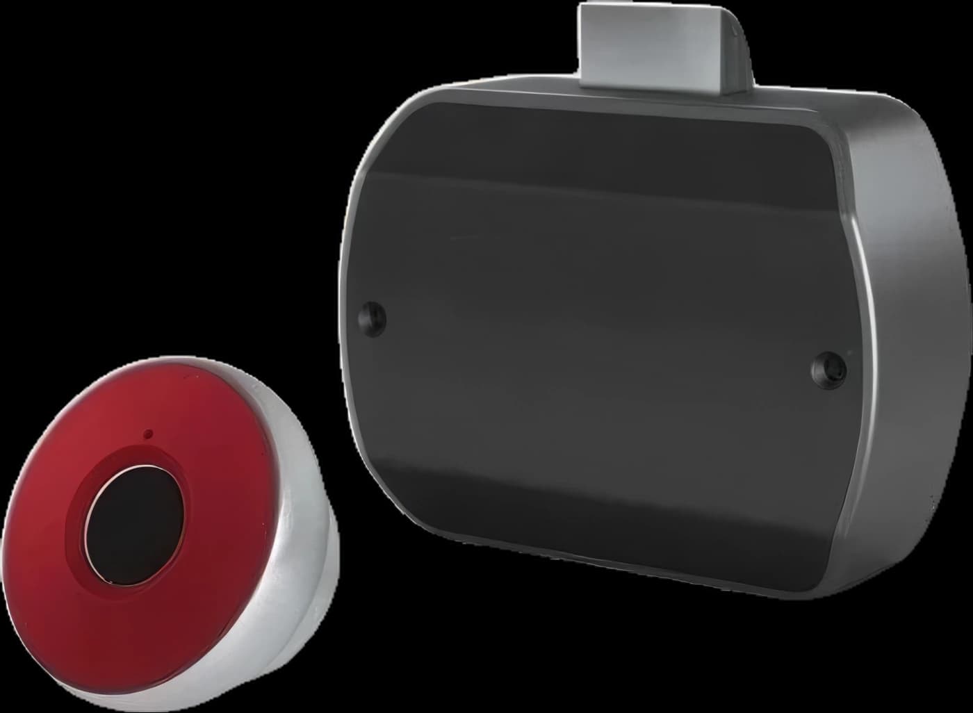Smart drawer lock with fingerprint, RED