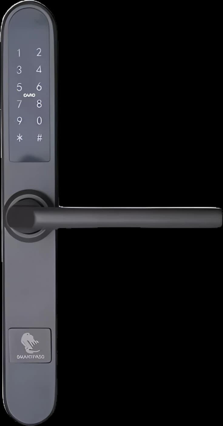 PARIS TITAN smart lock with Bluetooth, WiFi, PIN, RFID card, key