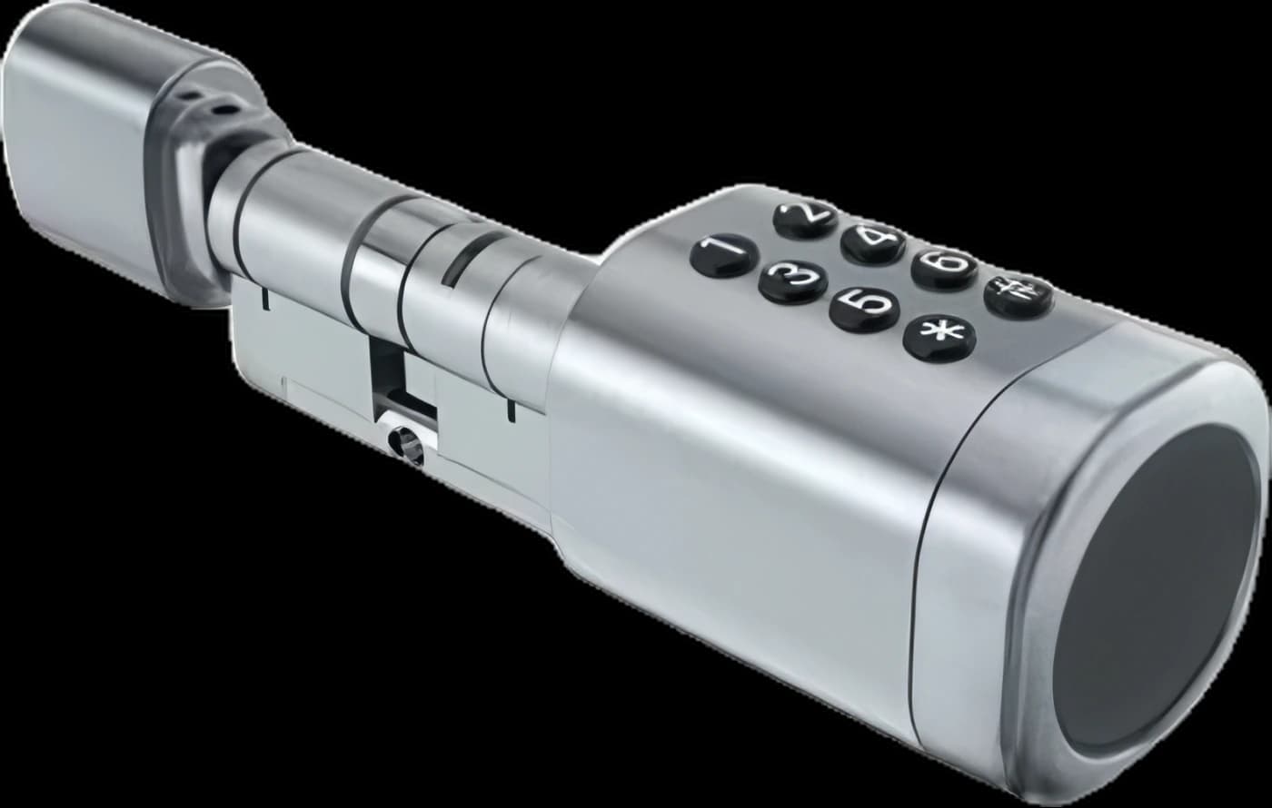 Seattle 65 Silver smart lock, silver