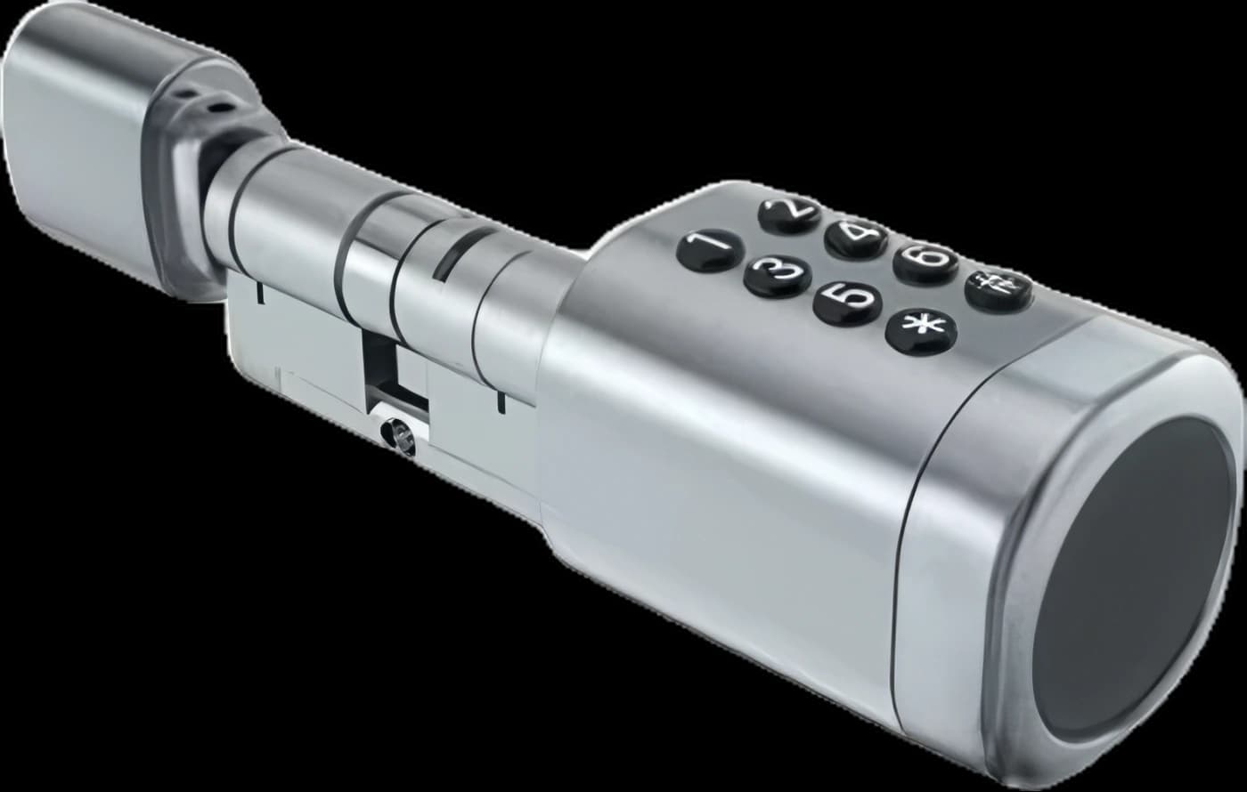 Seattle 95 Silver smart lock, silver