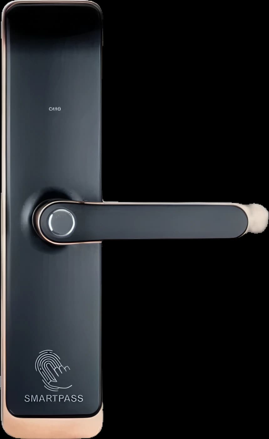 TOKYO WiFi COPPER smart lock with fingerprint, Bluetooth, WiFi, PIN code, RFID card, key