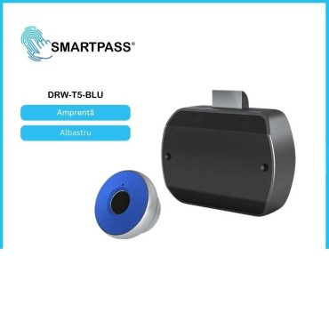 Încuietoare smart sertar cu amprentă BLUE