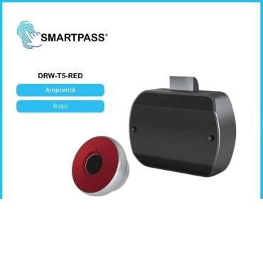 Încuietoare smart sertar cu amprentă RED