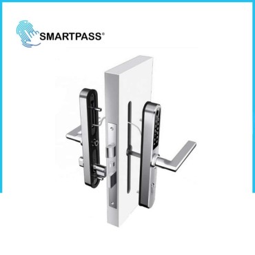 MONACO SILVER C92 yala smart cu amprentă, Bluetooth, WiFi, cod PIN, card RFID, cheie