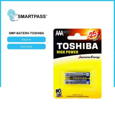 Set baterii alkaline  TOSHIBA R3/2 AAA 2 buc/set