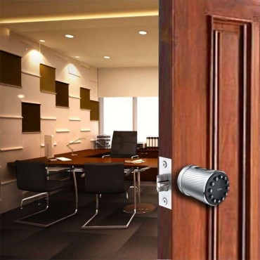 MIAMI SILVER încuietoare smart cu amprentă, Bluetooth, WiFi, cod PIN, card RFID, cheie