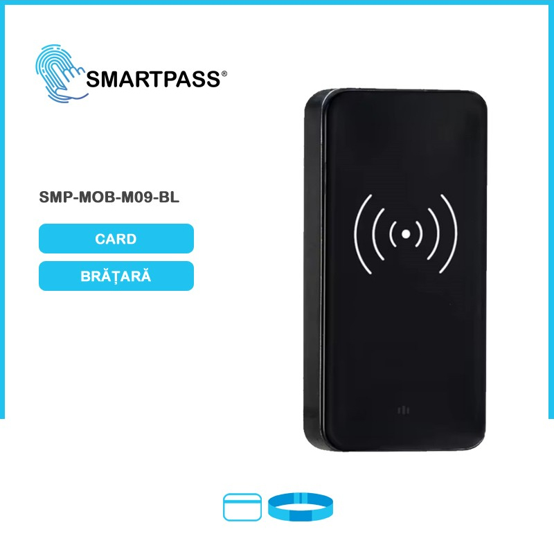 M09 Încuietoare electronică pentru mobilă card, brățară, negru