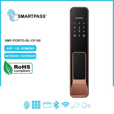 Porto 68 Black - Copper Yală Inteligentă