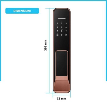 Porto Black - Copper Yală Inteligentă