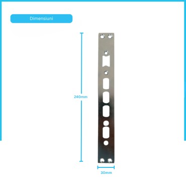 Adaptor din inox pentru broască automată 30 mm