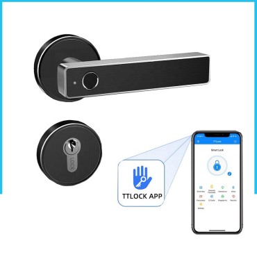 VEGAS SILVER încuietoare smart cu amprentă, Bluetooth, WiFi, cheie